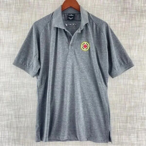 Aramark Vintage embroidered city year Graphic Polo Shirt Men's Size S